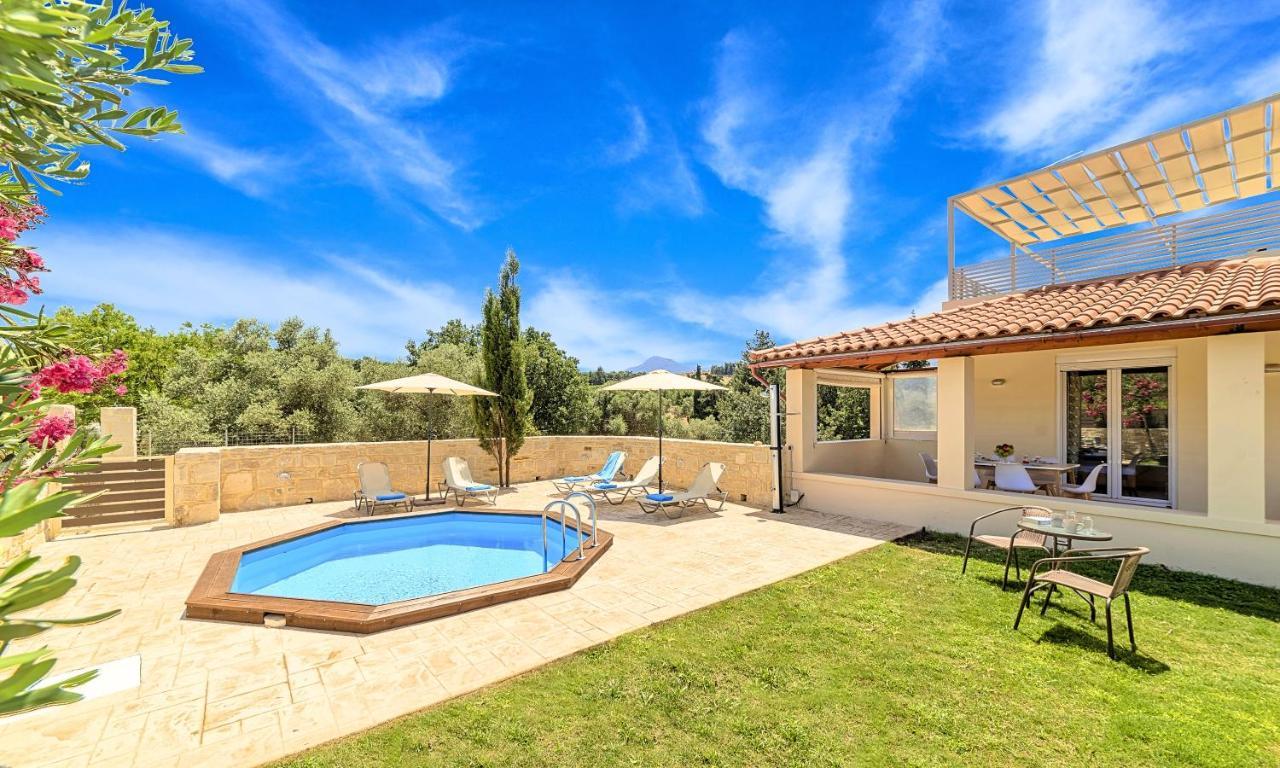 Villa Di Palma Heated Pool Koufi Екстериор снимка