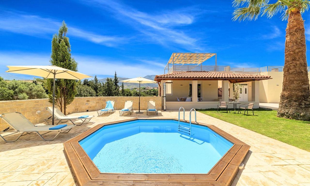 Villa Di Palma Heated Pool Koufi Екстериор снимка